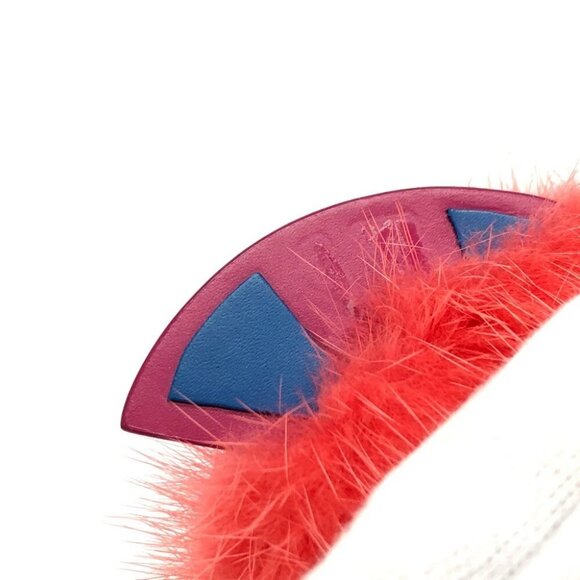 LOUIS VUITTON M65143 totem Bag Charm Key Holder fur pink/GoldHardware - Picture 8 of 14